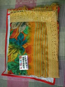 Floral Print Sarees