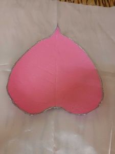Pink Leaf Trinket Dish