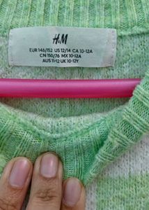 H&amp;M Checkered Sweater