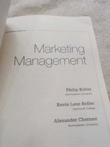 Marketing Management, 16th Edition