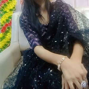 Beautiful Black Heavy Wedding Lehnga