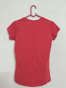 Women Tshirt (Carrot Colour)