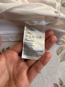 H&amp;M White Oversized Tee - Size S
