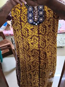 Printed Kaftan Nightgown