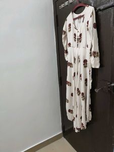 Floral Print Dress or lengthy kurta