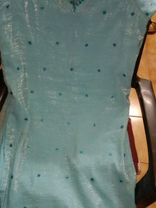 Light Blue Hand Work Top