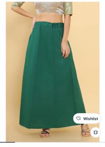 Green Plain Petticoat