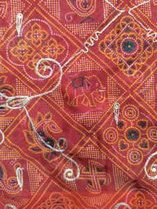 Vintage Aari Tari Saree Gujarati Gharchola