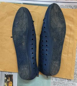 Cute Blue Lace-Up Flats