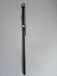 Chain Detail Belt Black S/M 89cms