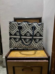 Patterned Tote Bag
