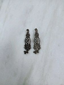 Brand New Oxidized Silver Necklace Set