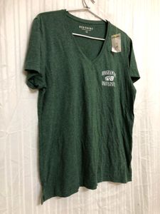 Red Shirt Cotton Green T Shir