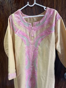 34 Bust Embroidered Kurta For Women