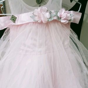 pink dress 👗 for baby girl