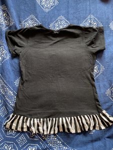 Black Top For Girls