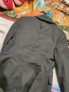 Grey Girlish Coat