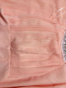 Peach Gown