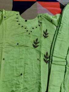 Lime Green Pant Kurta