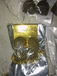 Women earring colourful