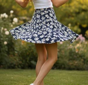 Floral Print Mini Skirt💕