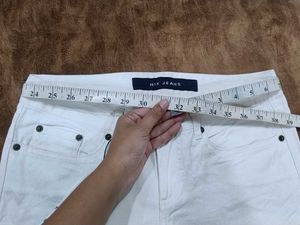 Zara White Flare Jeans