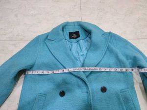 Stylish Blue Peacoat 36&amp;38
