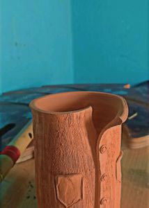 Pen Stand Clay