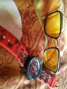 Wrist Watch And Sunglas