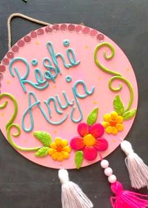 Kids 3D Custom Name Board 🌞
