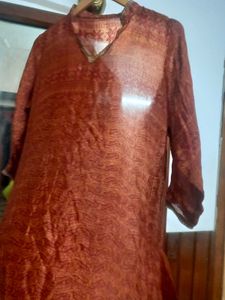 Silk Crepe Kurti