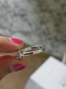 GIVA Silver Zircon Sunshine Halo Ring