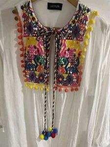 jaypuri boho short kurta jecket