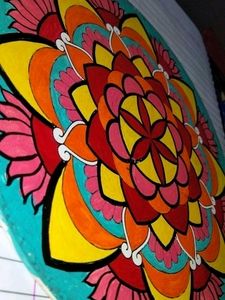 Handmade mandala Art 🎨