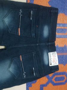 Dark Blue Denim Jeans