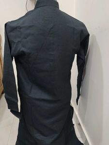 Black Kurta - Classic Style