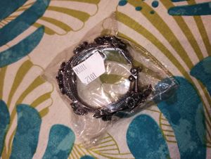 Black Stone Bangle
