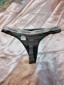 Calvin Klein Striped Thong💥
