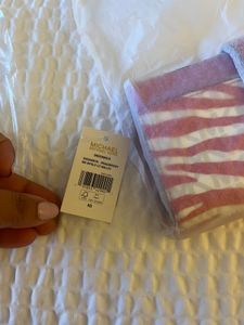 Michael Kors Pink Zebra Print Wallet