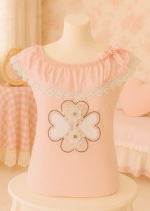 Baby Pink Kawaii Korean Top 🩷
