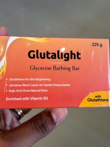 Sealed Glutalight Glutathion Glycerin Soap Whiteni