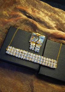 Sparkling Stone Jewellery Set For Women