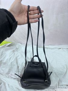 Mini Black Backpack