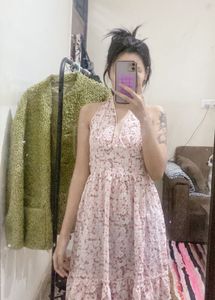 Floral Halter Sundress