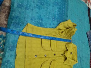Stylish Mustard Girls Top