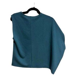 Zara Assymetrical Blue Blouse