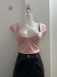 Shein Deep Neck Top