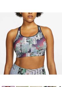 Nike Impact Strappy Printed High-SupportSports Bra