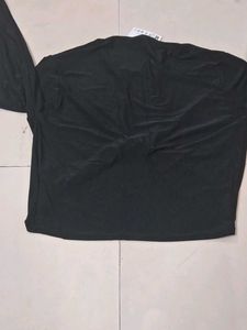 Chic Black Crop Top