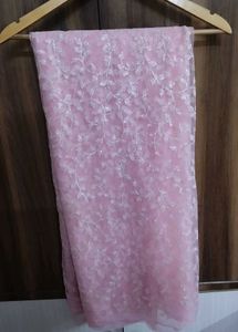 Pink💕 Saree Fabric 6 Meter